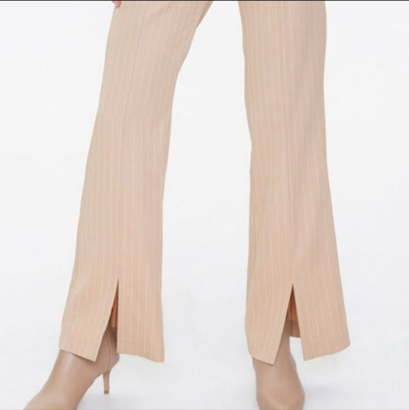 NWOT Forever21 Pin Striped Pants L - Picture 2 of 7